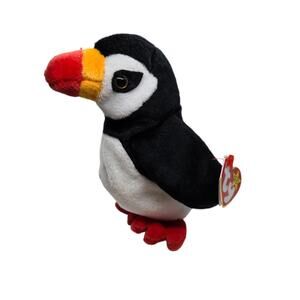 Vintage Ty Beanie Baby Puffer The Puffin 1997 With Tags